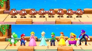 Super Mario Party Minigames - Goomba vs Mario & Friends