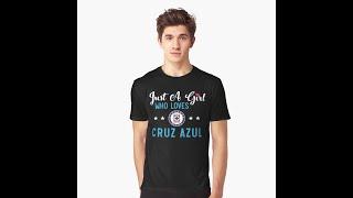 Cruzazuljersey Just A Girl Who Loves Cruz Azul Mexican Soccer Team – Cruz Azul T Shirt – Cruz Azul