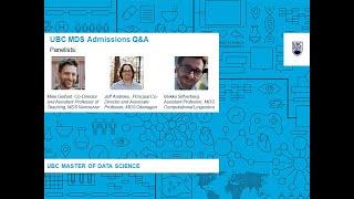 UBC MDS Admissions Q&A December 2021