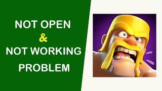 How to Fix COC , Clash Of Clans App Not Working / Not Open / Loading Problem Solved