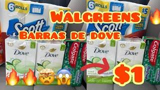 Walgreens Dove bars for $1 