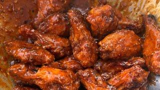 Sweet and spicy Cajun wings