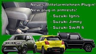 Premium-Mittelarmlehne für Suzuki Ignis, Jimny,  Swift - Armrest premium Suzuki Ignis, Jimny, Swift