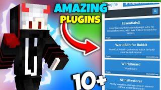 Best Top 10 Plugins For Minecraft Server || (2025 ) | Easy Setup Amazing Features! | StandaryPai