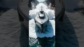 "The Grand Launch: New Ship Touches the Ocean for the First Time!" #@fbdartist #ship