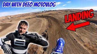 Sending it to the MOON at Aztec! | Day with DeeO Motovlog 2024 - Day 1