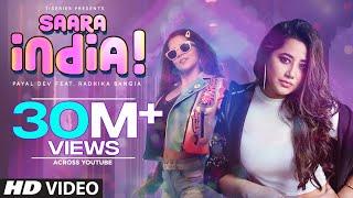 Saara India! Video Song | Payal Dev | Radhika Bangia | Javed-Mohsin | Surjit Khairhwala | T-Series