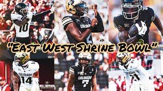 COLORADO FOOTBALL WITH 6 ACCEPTED INVITES TO THE EAST WEST SHRINE BOWL PLAYED AT AT&T STADIUM!!