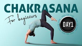 Day 1 of 5 days Chakrasana For Beginners