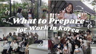 What to Prepare for Work in Korea? Meet the Employee Session!