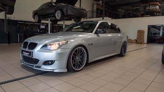 BMW E60 520i  - styling + Breyton rims