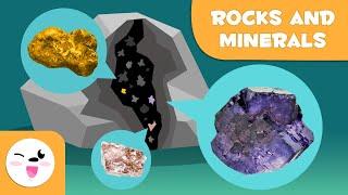 ROCKS and MINERALS for Kids - What are their differences? - Science for Kids