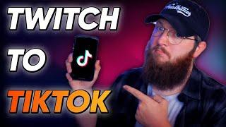 EASIEST way to turn Twitch Clips into TikTok Videos!!