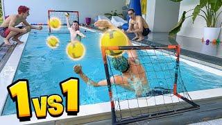 ‍️ 1 vs 1 PALLANUOTO CHALLENGE in PISCINA! w/ TEKNOYD, ZBLITO e USSA