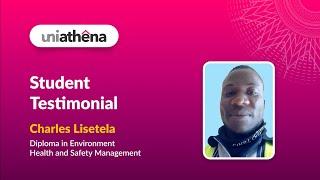 Discover the Real Diploma in Environment Health and Safety | Learner story | Charles Lisetela