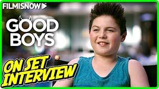 GOOD BOYS | Brady Noon "Thor" On-set Interview