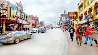 NIAGARA FALLS City Canada Clifton Hill Entertainment Attractions 4K Walking Tour