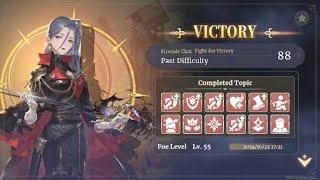 Difficulty 88 Act 5 Fight for Victory Fireside Chat [Sword of Convallaria]