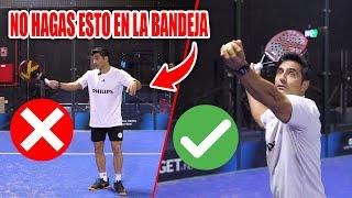 Los 3 ERRORES que debes EVITAR en tu BANDEJA y cómo CORREGIRLOS | Mejora tu padel