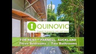 For Rent - Quinovic Parnell - Parnell Auckland, 3 Bedrooms & 2 Bathrooms