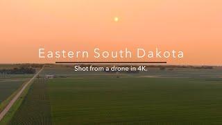 Eastern South Dakota from a Drone in 4K.