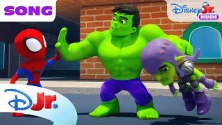 Marvel's Spidey and his Amazing Friends "Swing and Smash" Song   | @disneyjr