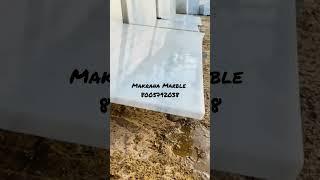 Makrana White Marble | मकराना मार्बल | 8005792038 | #makranamarble #albetamarble #shorts #tranding