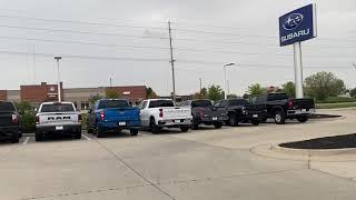 Trucks at Dave Wright Nissan Subaru