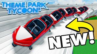 *NEW UPDATE* Bobsled Coaster & Levelling CHANGES In Theme Park Tycoon 2!