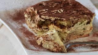 Tiramisù crema e panna - Ricetta senza uova crude