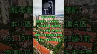 龍海壹號｜臨深二手荀盤 （5年樓齡）本小區最筍盤｜萬達片區｜91.19平米58萬 3房2廳1廁｜單價6361帶精裝傢俬電全齊｜ #十里銀灘#惠州樓盤 #惠州生活  #大灣區退休#房地產 #十里銀灘