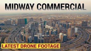 Midway Commercial Latest Drone Footage | Bahria Town Karachi |