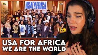 SO EMOTIONAL!!! First Time Reaction to U.S.A. For Africa - "We Are the World"