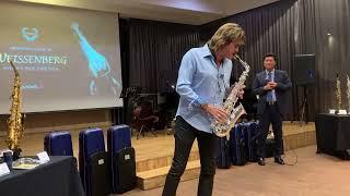 沃倫希爾 Warren Hill in Korea testing Weissenberg A-900SL Saxophone