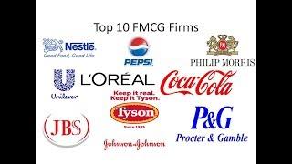 World's top10  FMCG Firms | top 10 fmcg companies in the world | Top 10 fmcg brands in the world