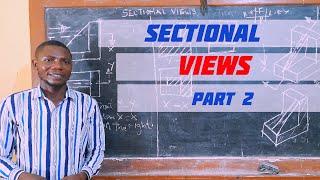 SECTIONAL VIEW 2 in | Technical drawing | Engineering drawing