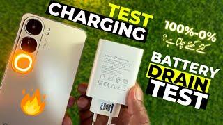 Vivo Y200 Battery Drain Test And Charging Test ️‍ PUBG Graphics ️‍ Battery Drain Problem?