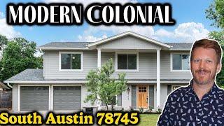 South Austin Home | Renovated Modern Colonial | Austin Tx Home Tour