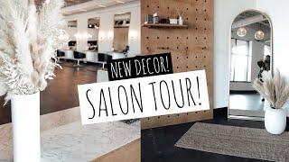 SALON TOUR // FINALLY FULLY RENOVATED!