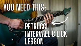 You NEED This John Petrucci INTERVALLIC Lick from Paradigm Shift