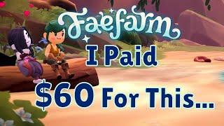 First Impressions on Fae Farm After Spending $60...