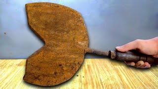 Ultra Rare! I restored the famous axe worth 5,000 — restoration videos