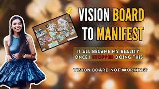 How To Make Vision Board That ACTUALLY Manifests The Desires(FAST)