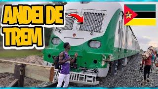 NUNCA VI UM TREM ASSIM - ANDEI DE TREM PELA PRIMEIRA VEZ EM MOÇAMBIQUE