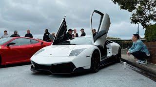 Extremely Rare Gated Manual Murcielago SV! Start up, driving and walk around (4K 60FPS)