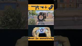 2x Zero Recoil sensitivity | 2x no Recoil Spray | 2x Zero Recoil Sensitivity with Gyroscope