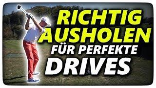 Golf - richtig Ausholen für perfekte Drives | Golf Training in deutsch