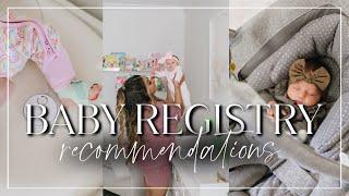 Baby Registry Must-Haves | Recommendations From a Mom of Three!!