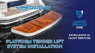 H+B Technics Lift System Installation | Marine Services One