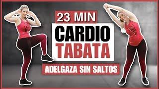 CARDIO TABATA PARA ADELGAZAR RÁPIDO SIN SALTOS | IDEAL PARA BAJAR DE PESO RAPIDAMENTE | NatyGlossGym